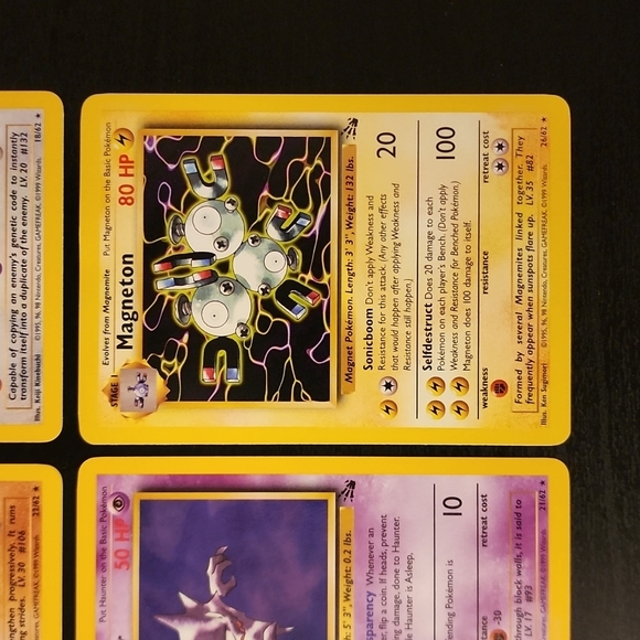 Pokemon Card Fossil Lot 4x (NM)! - Picture 5 of 8